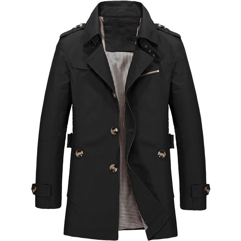 Patrick™ Mode Trenchcoat voor Heren