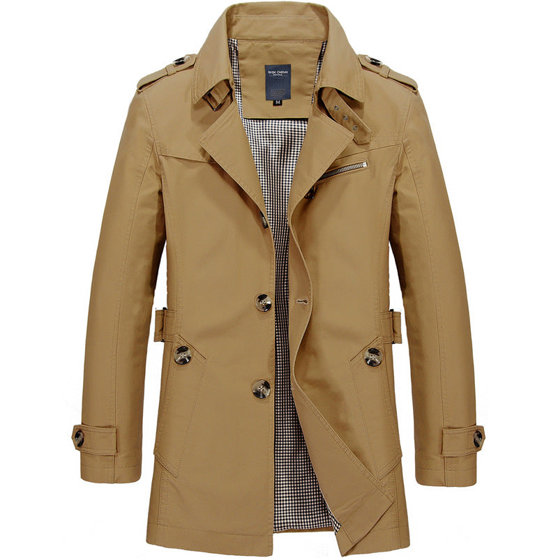 Patrick™ Mode Trenchcoat voor Heren