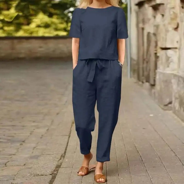 Genieva™ Top en Broek Set voor Vrouwen